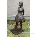 Ragazza bronzo statua ballerino in vendita